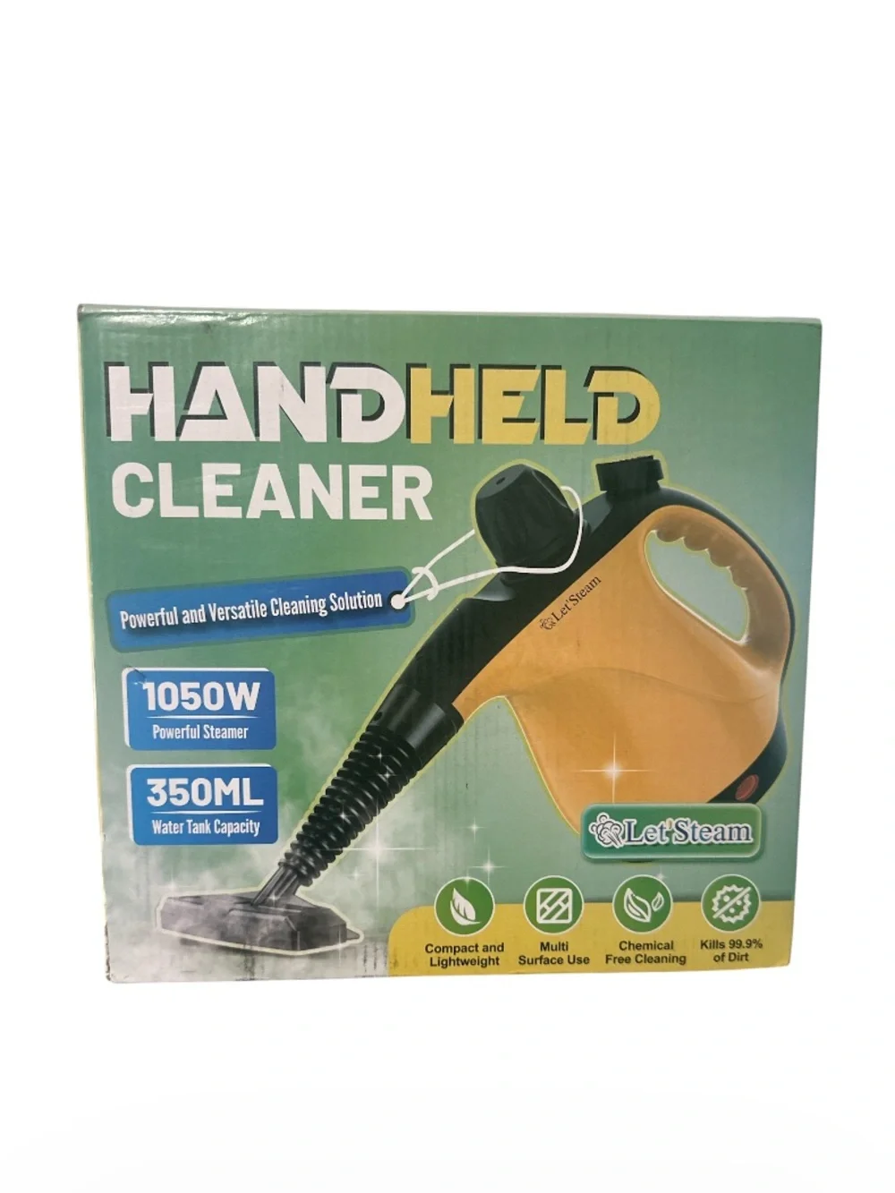 Pressurized Handheld Steam Cleaner for Home Deep Cleaning with Accessories - Picture 2 of 6